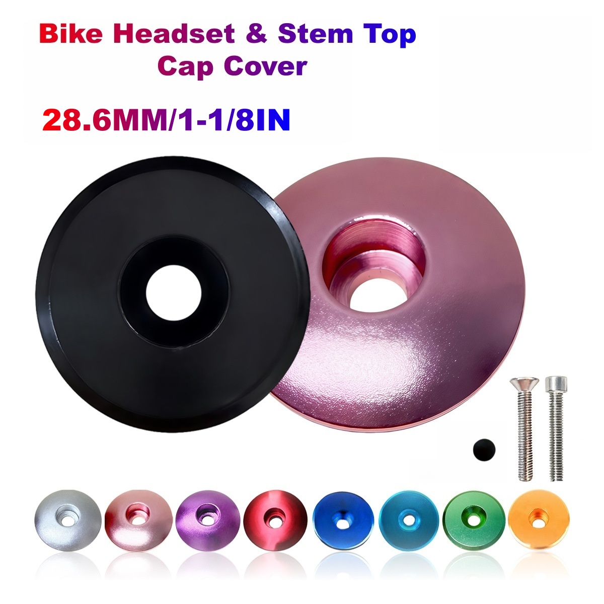 1-1/8 Inch Aluminum Bike Heads - Snapback Hat Flat ulasan dan harga