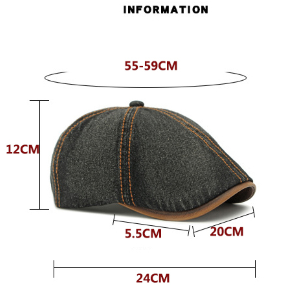 HT4735 Berets for Men Women Vi - Newsboy Cap Ivy ulasan dan harga