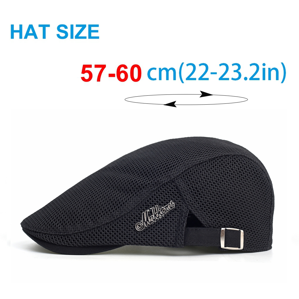 Spring Summer Breathable Mesh  - Newsboy Cap Ivy ulasan dan harga