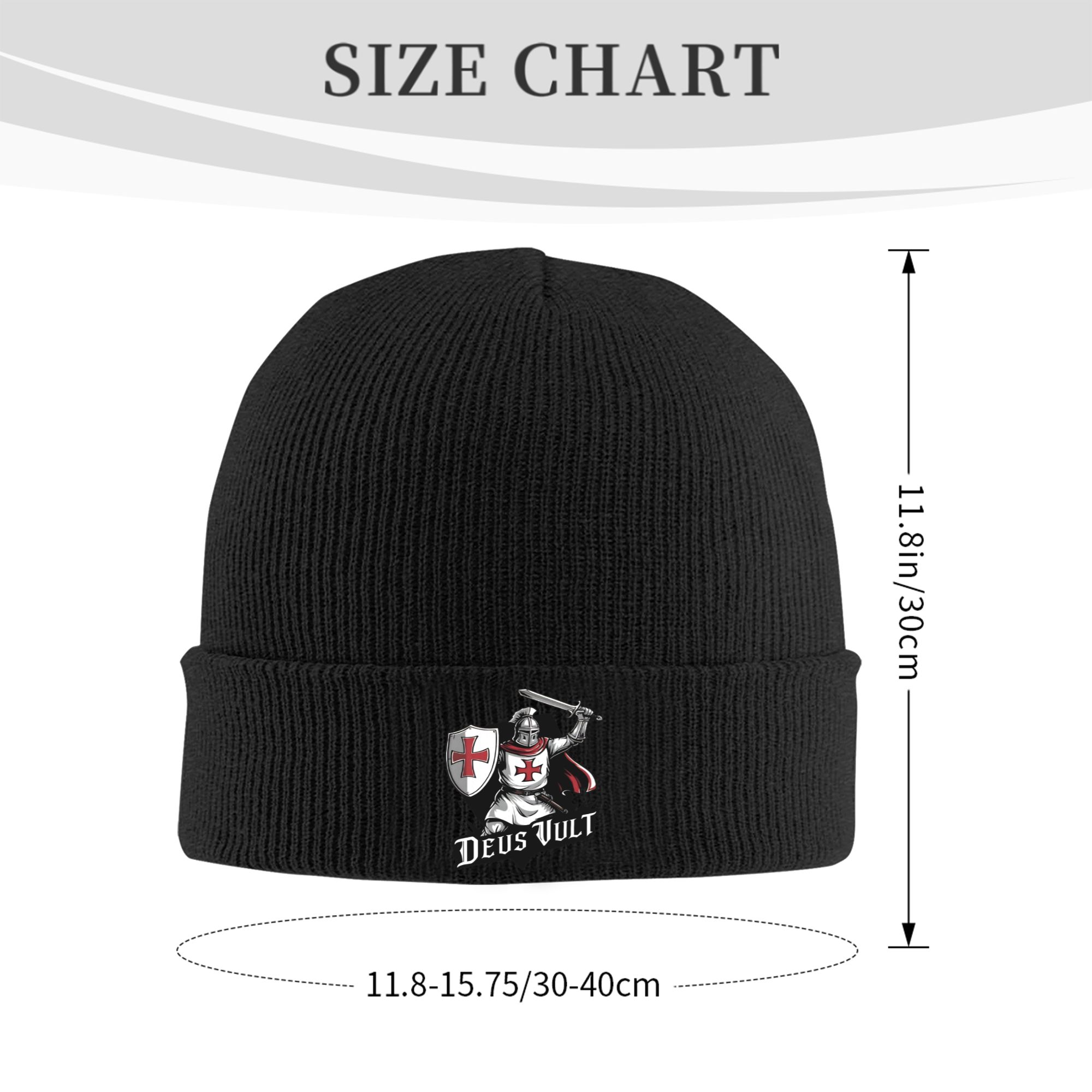 Deus Vult - The Templar Knight - Beanie Cuffed Knit ulasan dan harga